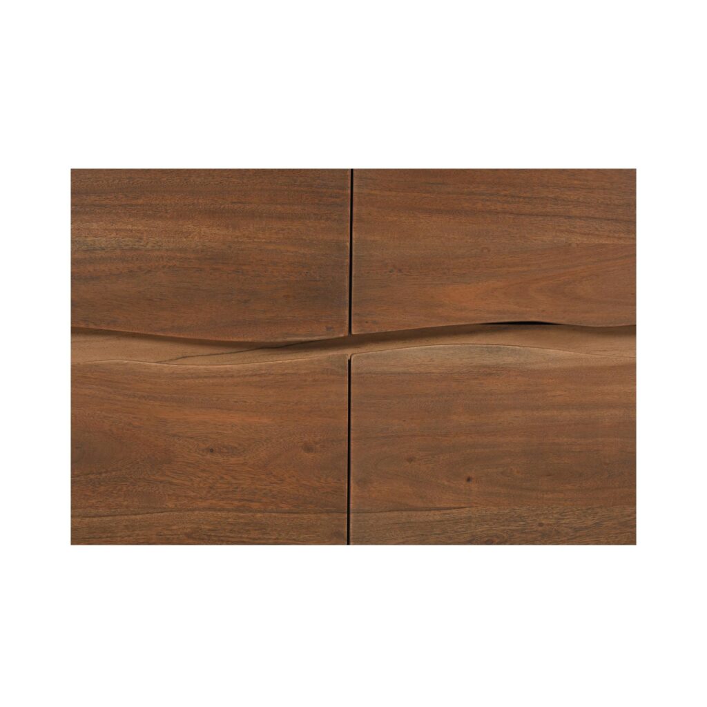 Watson 4 Drawer Dresser Brown - Image 3