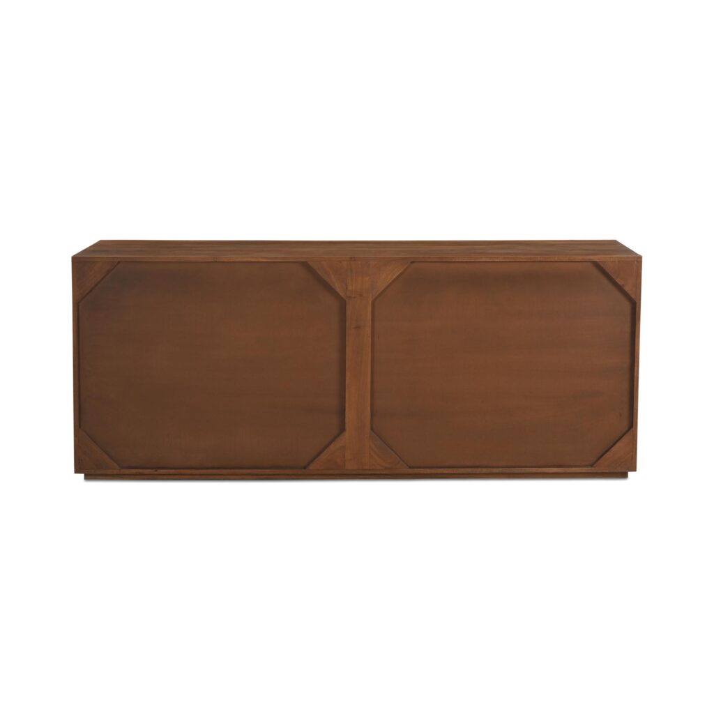 Watson 4 Drawer Dresser Brown - Image 9