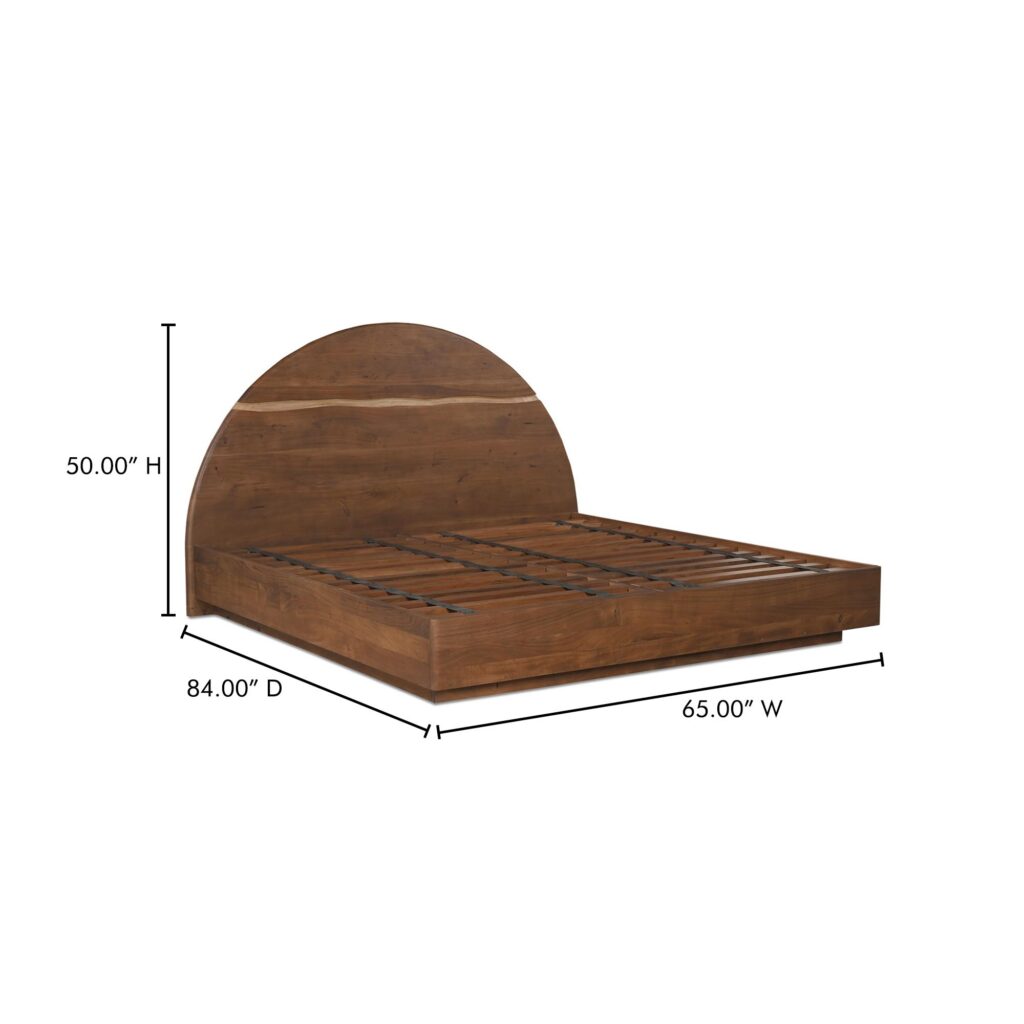 Watson Queen Bed Brown - Image 15