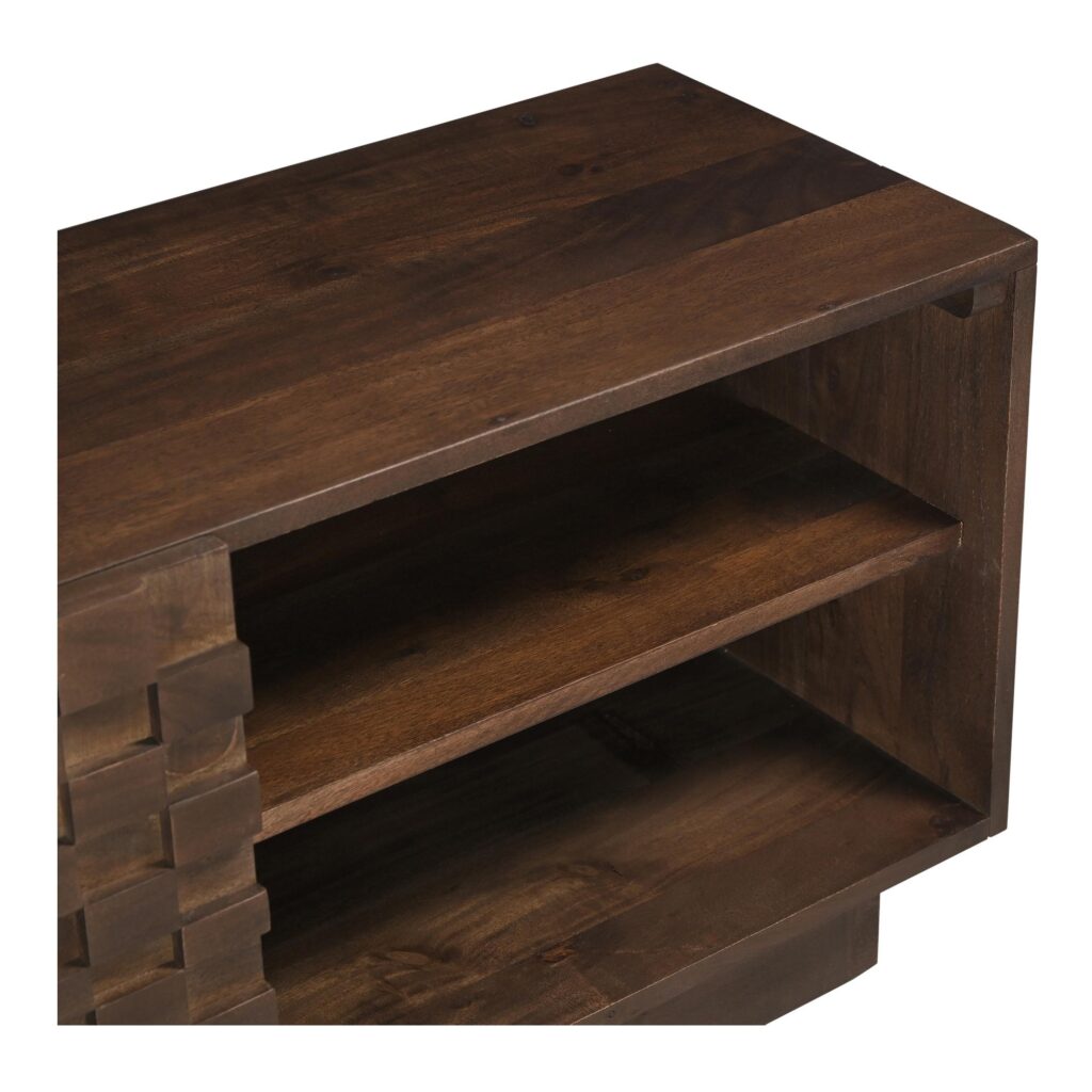 Easton Media Cabinet Brown - Image 8