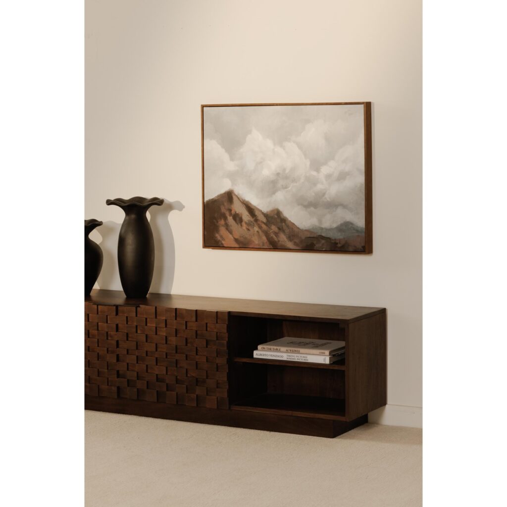 Easton Media Cabinet Brown - Image 13