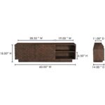 Easton Media Cabinet Brown BB-1020-03 BB 1020 03 70