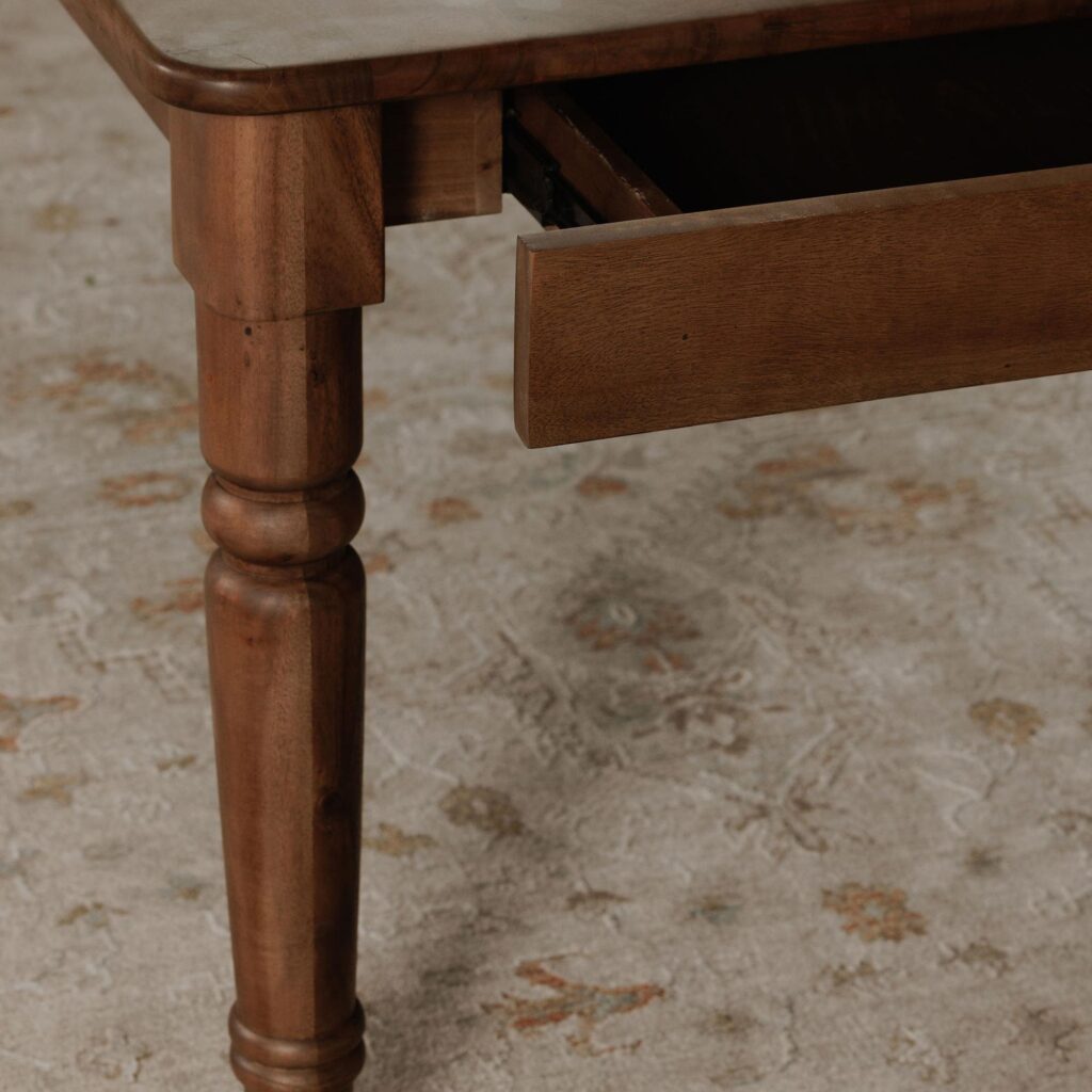 Russet Dining Table Brown - Image 9