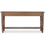 Russet Console Table Brown BB-1023-03 BB 1023 03 Russet back shadsilo