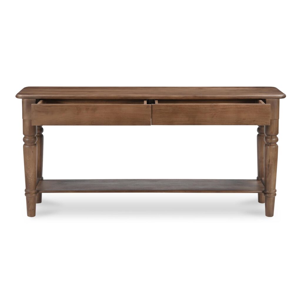 Russet Console Table Brown - Image 4