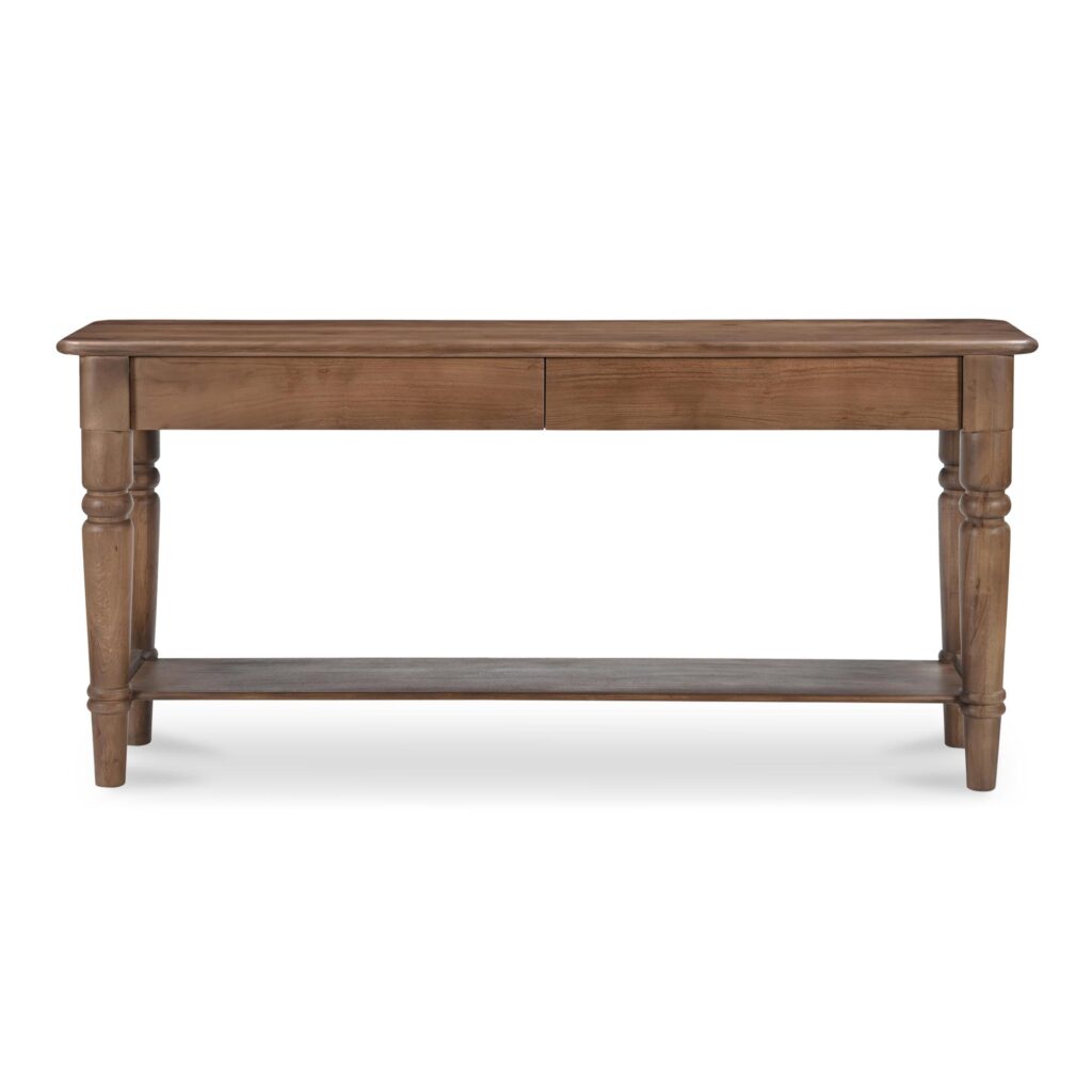 Russet Console Table Brown