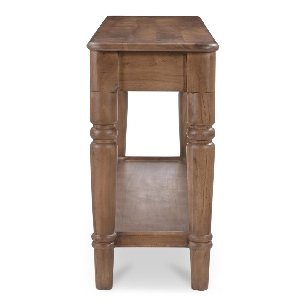 Russet Console Table Brown - Image 3