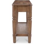 Russet Console Table Brown BB-1023-03 BB 1023 03 Russet side right shadsilo