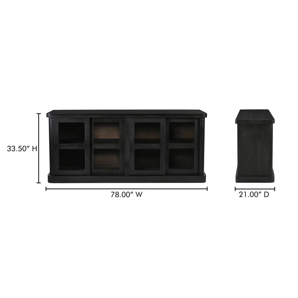 Mona Sideboard Black - Image 11