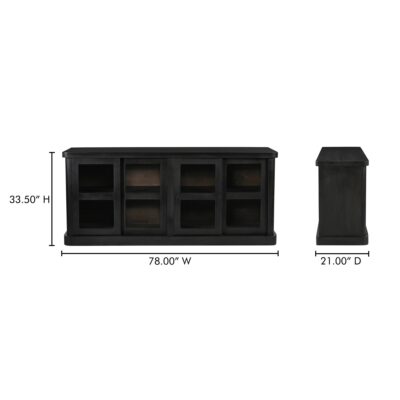 Mona Sideboard Black BB-1024-02 BB 1024 02 70