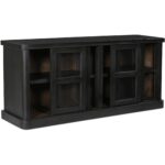 Mona Sideboard Black 12 Mona Sideboard Black BB-1024-02 BB 1024 02 Mona diagR open shadsilo