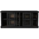 Mona Sideboard Black 14 Mona Sideboard Black BB-1024-02 BB 1024 02 Mona front open shadsilo