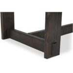 Glenn Oval Dining Table Dark Brown BB-1026-20-0 BB 1026 20 0 Glenn closeup02 shadsilo