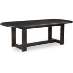Glenn Oval Dining Table Dark Brown BB-1026-20-0 BB 1026 20 0 Glenn diagR shadsilo
