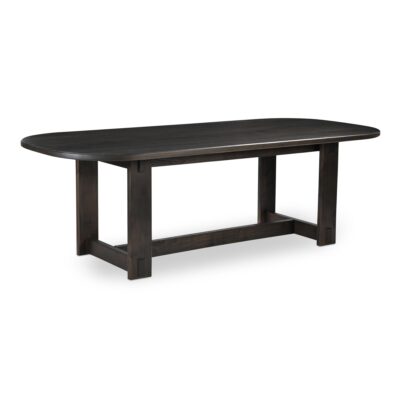 Glenn Oval Dining Table Dark Brown BB-1026-20-0 BB 1026 20 0 Glenn diagR shadsilo