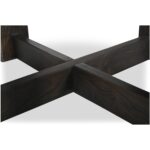 Glenn Round Dining Table Dark Brown 12 Glenn Round Dining Table Dark Brown BB-1027-20-0 BB 1027 20 0 Glenn closeup02 shadsilo