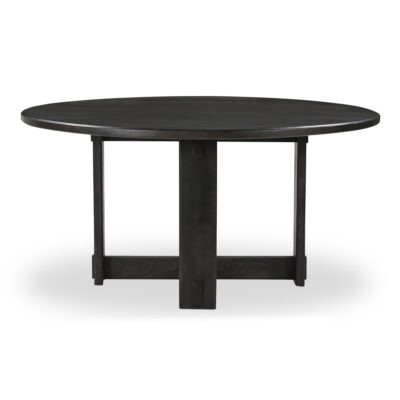 Glenn Round Dining Table Dark Brown BB-1027-20-0 BB 1027 20 0 Glenn front01 shadsilo