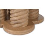 Treccia Round Dining Table Oak BB-1028-24-0 BB 1028 24 0 Treccia closeup01 shadsilo