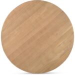 Treccia Round Dining Table Oak BB-1028-24-0 BB 1028 24 0 Treccia top shadsilo