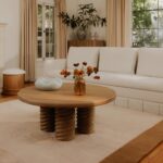 Treccia Round Coffee Table Oak BB-1029-24-0 BB 1029 24 0 00