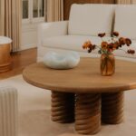 Treccia Round Coffee Table Oak BB-1029-24-0 BB 1029 24 0 10