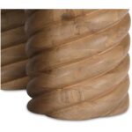 Treccia Round Coffee Table Oak BB-1029-24-0 BB 1029 24 0 Treccia closeup01 shadsilo