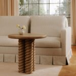 Treccia Side Table Oak BB-1030-24 BB 1030 24 11