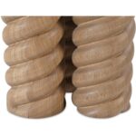 Treccia Side Table Oak BB-1030-24 BB 1030 24 Treccia closeup01 shadsilo