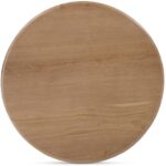 Treccia Side Table Oak BB-1030-24 BB 1030 24 Treccia top shadsilo