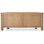 Treccia Sideboard Oak BB-1032-24 BB 1032 24 Treccia back shadsilo