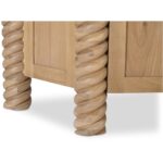 Treccia Sideboard Oak BB-1032-24 BB 1032 24 Treccia closeup01 shadsilo