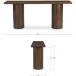 Hadley Console Table Warm Brown BB-1034-20-0 BB 1034 20 0 70