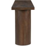 Hadley Console Table Warm Brown BB-1034-20-0 BB 1034 20 0 Hadley side right shadsilo
