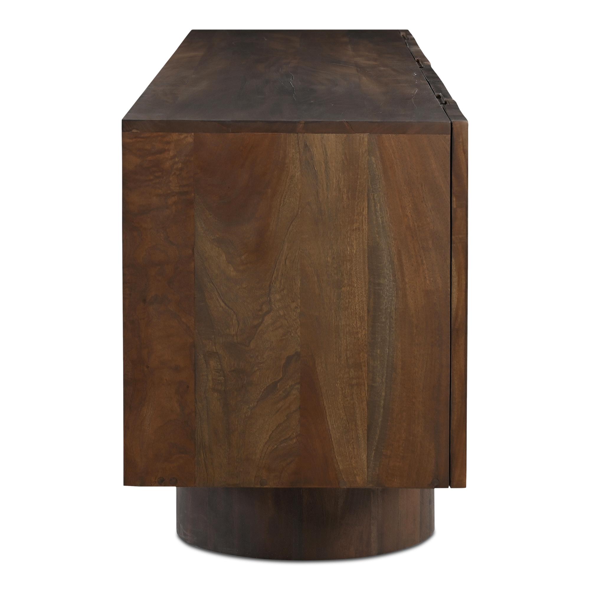 Hadley Media Unit Warm Brown 3 Hadley Media Unit Warm Brown - Image 3