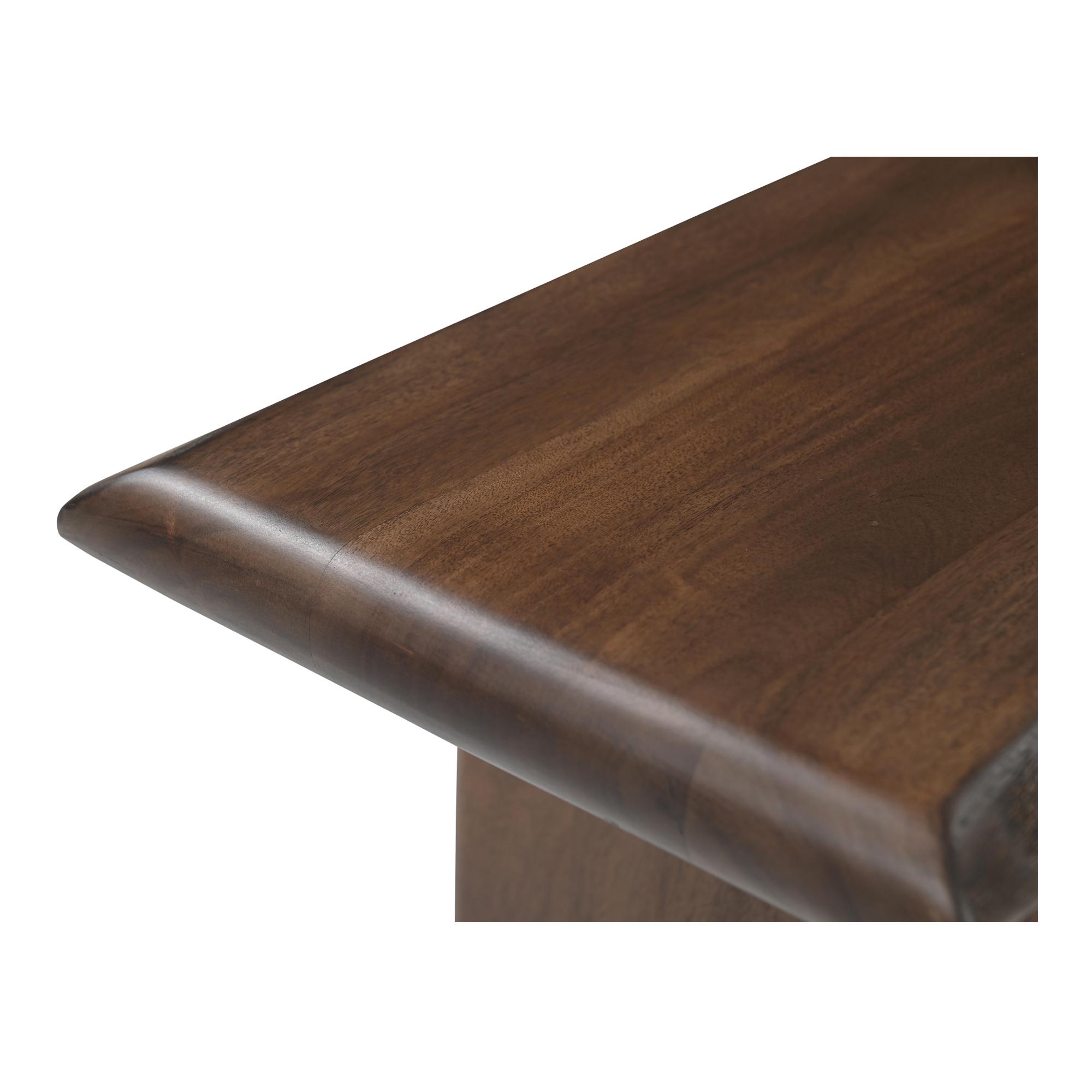 Lila Dining Bench Large Brown 5 Lila Dining Bench Large Brown - Image 5
