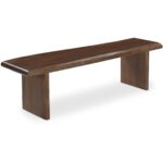 Lila Dining Bench Large Brown BB-1037-03-0 BB 1037 03 0 Lila diagR shadsilo