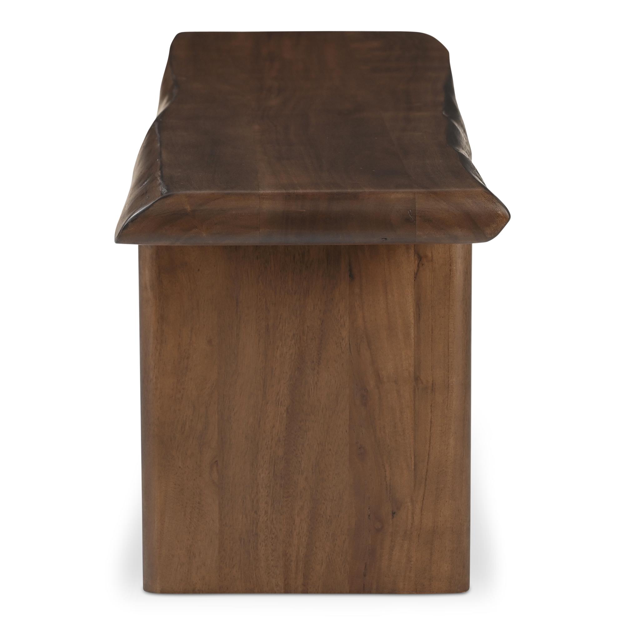 Lila Dining Bench Large Brown 3 Lila Dining Bench Large Brown - Image 3