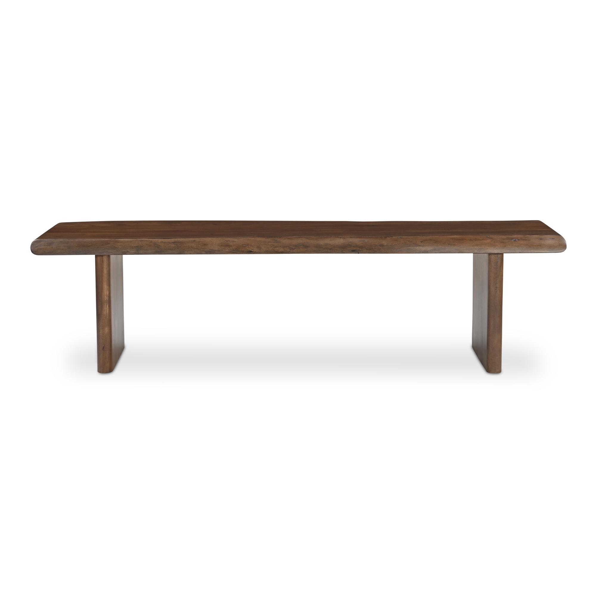 Lila Dining Bench Small Brown 1 Lila Dining Bench Small Brown