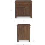 Gene Charging Nightstand Dark Brown 21 Gene Charging Nightstand Dark Brown BB-1039-20 BB 1039 20 70