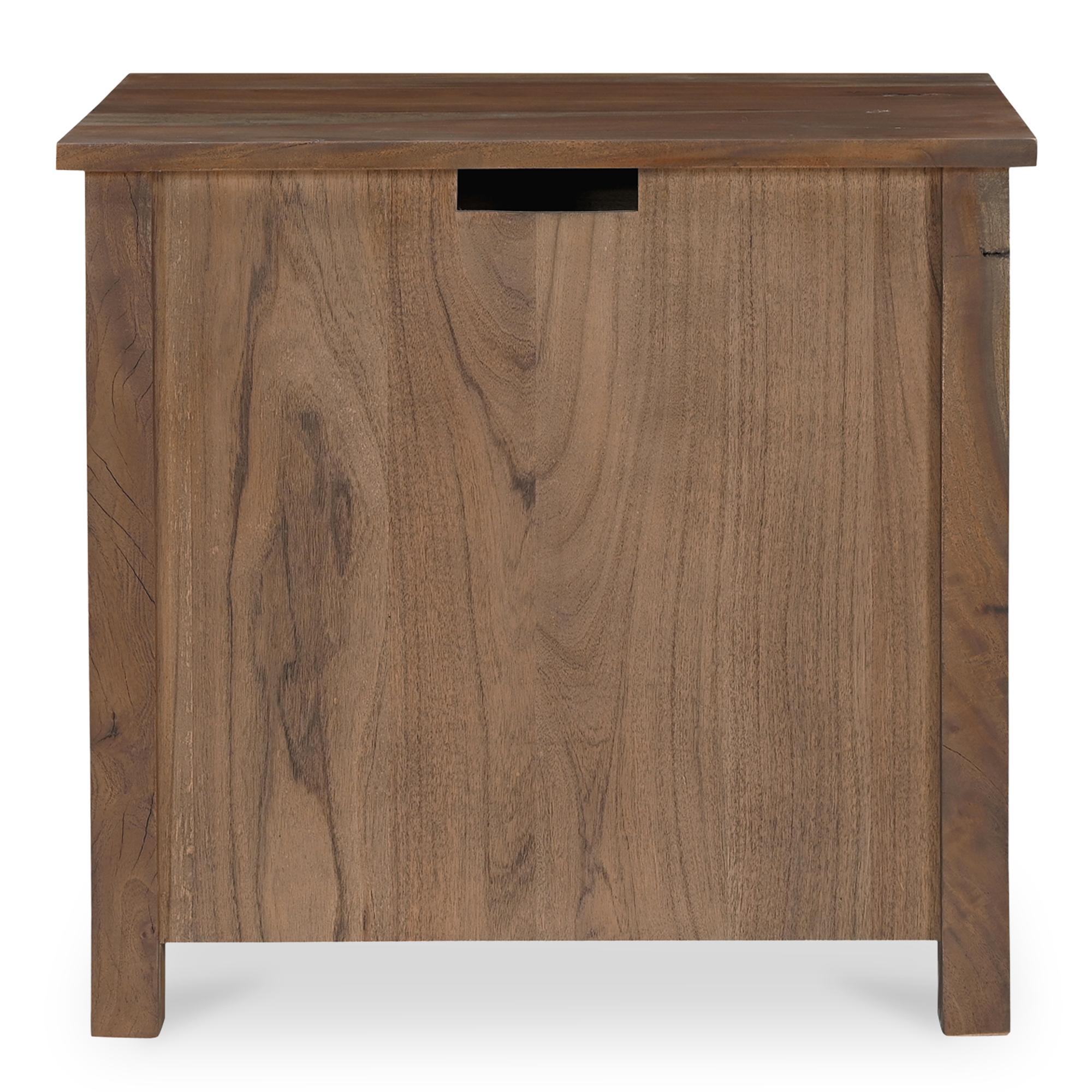Gene Charging Nightstand Dark Brown 5 Gene Charging Nightstand Dark Brown - Image 5