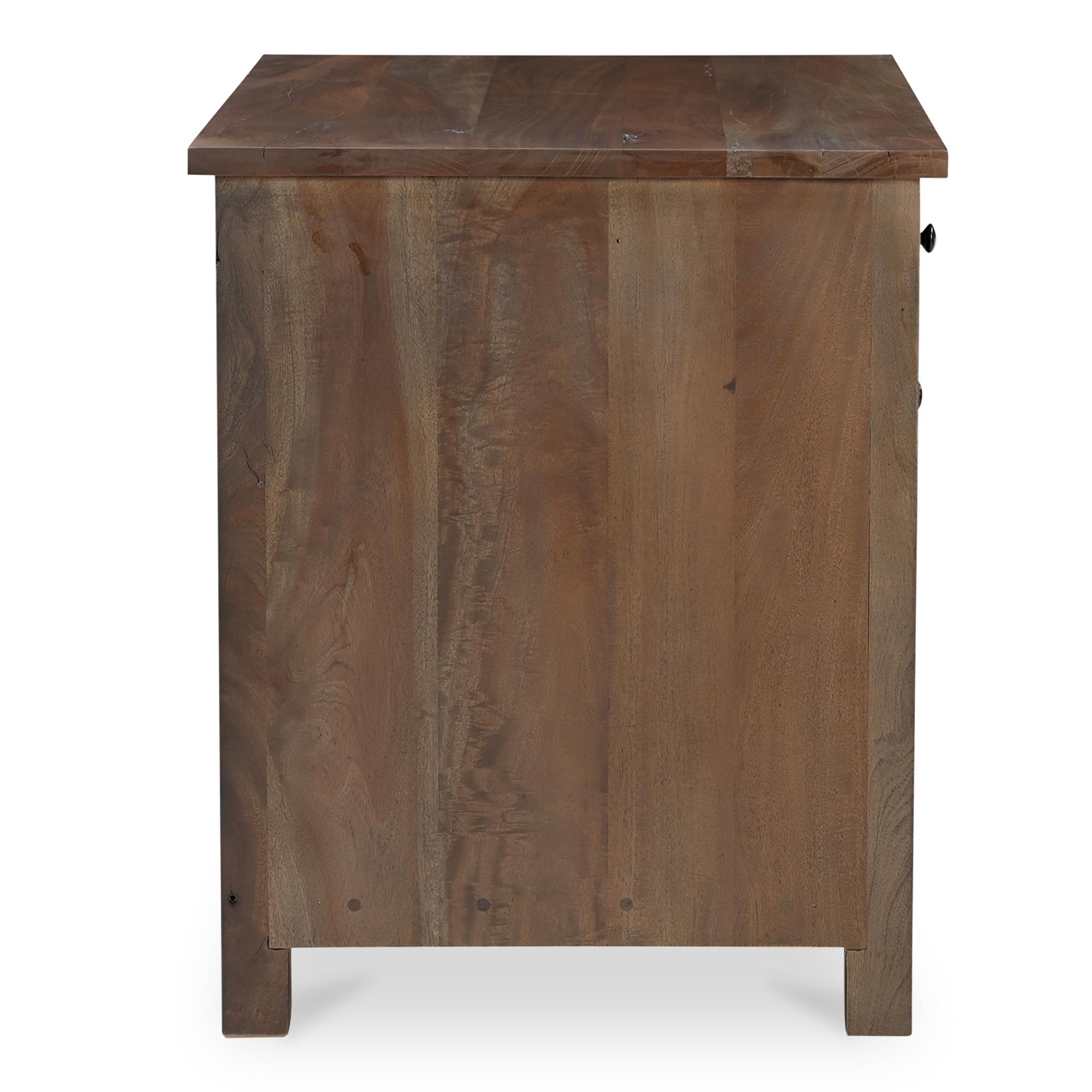 Gene Charging Nightstand Dark Brown 3 Gene Charging Nightstand Dark Brown - Image 3