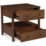 Lottie Charging Nightstand Brown 9 Lottie Charging Nightstand Brown BB-1040-03 BB 1040 03 Lottie diagR open shadsilo