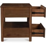 Lottie Charging Nightstand Brown 10 Lottie Charging Nightstand Brown BB-1040-03 BB 1040 03 Lottie side right02 shadsilo