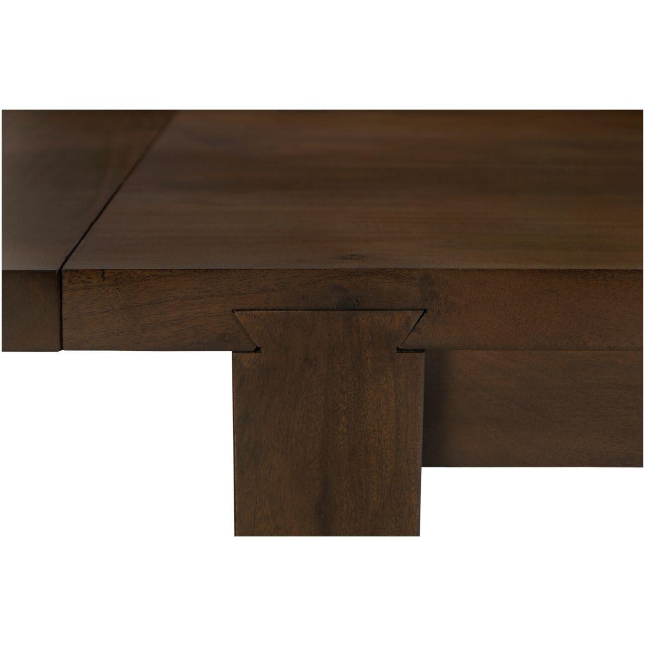 Wilson Dining Table Large Warm Brown 5 Wilson Dining Table Large Warm Brown - Image 5