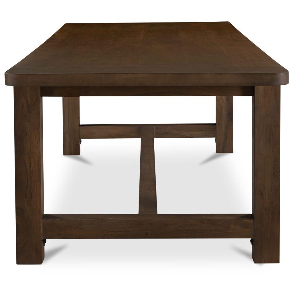 Wilson Dining Table Large Warm Brown 3 Wilson Dining Table Large Warm Brown - Image 3