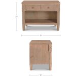 Joni Nightstand Natural BB-1051-24 BB 1051 24 70 dim
