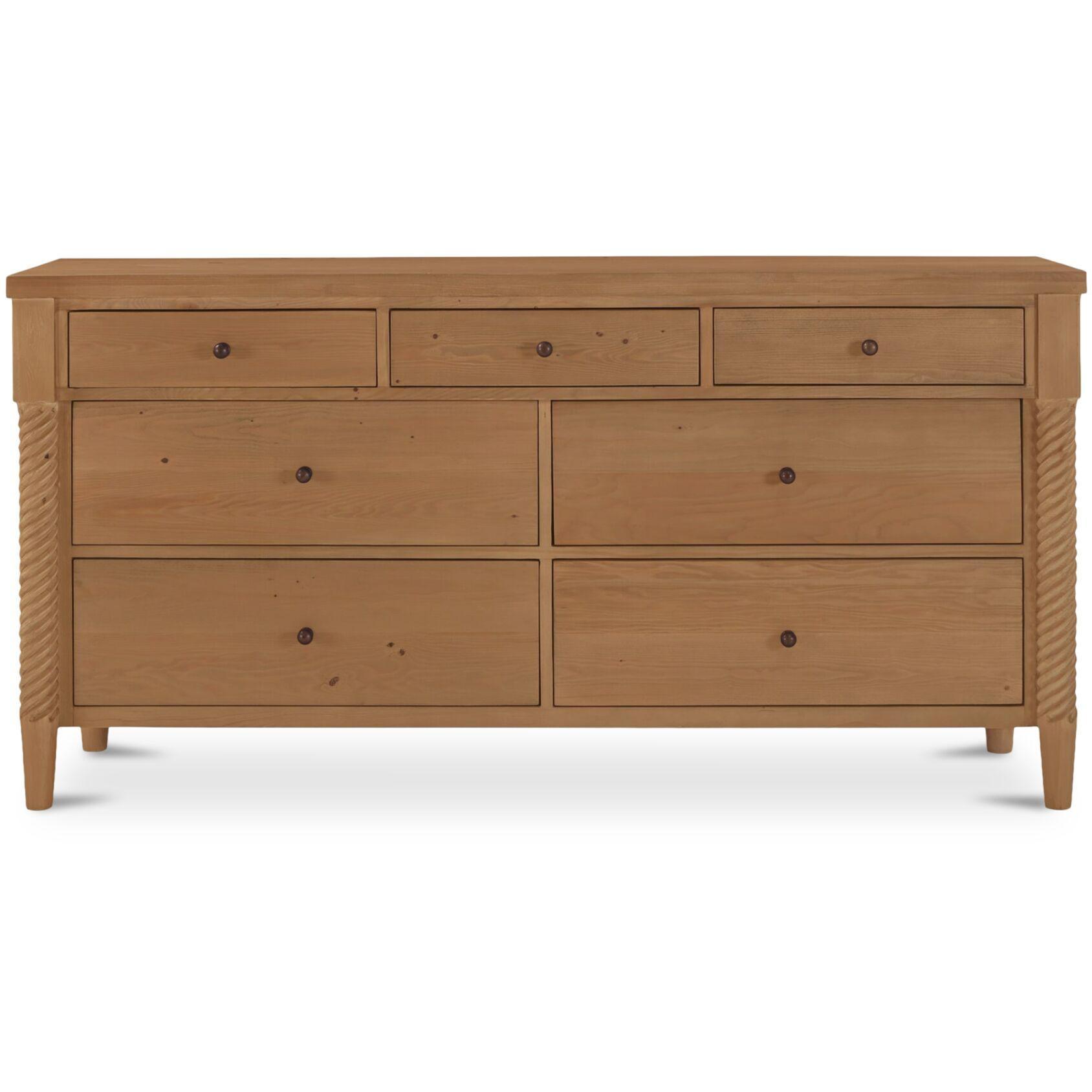 Joni 7 Drawer Dresser Natural 1 Joni 7 Drawer Dresser Natural