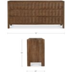 Roland Dresser Brown BB-1054-03 BB 1054 03 70 dim