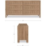 Roland Dresser Natural BB-1054-24 BB 1054 24 70 dim