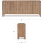 Roland Sideboard Natural 5 Roland Sideboard Natural BB-1055-24 BB 1055 24 70 dim